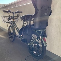 【お取引き完了】チャイルドシート付き自転車　Nois
