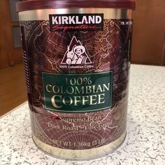コストコ　カークランド　コーヒー豆(粉) 1.36Kg