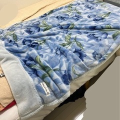 【寝具】毛布　シングル