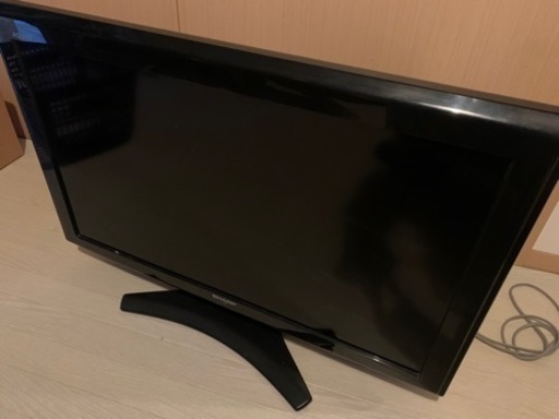 【AQUOS】32インチ薄型液晶TV【未使用リモコン付】