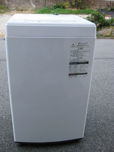 ★東芝　全自動洗濯機　AW-45M7 (w)　　２０１９年製　　美品