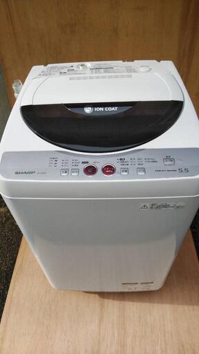 【超美品】SHARP 洗濯機  5.5㎏ 分解洗浄済