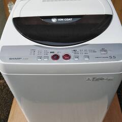 【超美品】SHARP 洗濯機  5.5㎏ 分解洗浄済