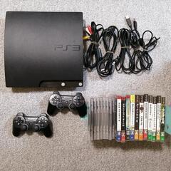 PlayStation3　本体+コントローラー2個+ソフト20本