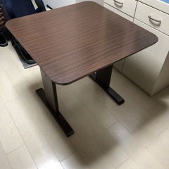 【ネット決済】ダイニングテーブルセット(机1台、イス2脚)