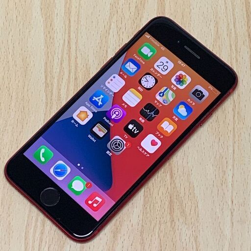 美品 Apple iphone SE2 64GB SIMフリー(SIMロック解除済) レッド 05