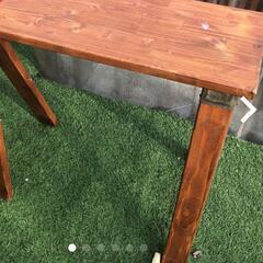 【お渡しできました】キャンプ用木製テーブル オリジナル製品