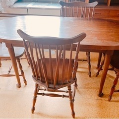 食卓テーブルと椅子　決まりました