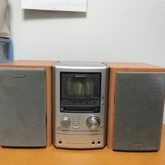 SONYミニコンポ　受取先決まりました