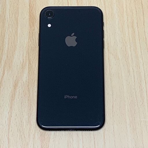 美品 Apple iPhoneXR 64GB SIMフリー(SIMロック解除済)  ブラック 12