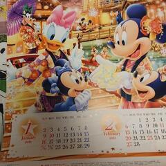  2023年ディズニーカレンダー+おまけ200円分以上
