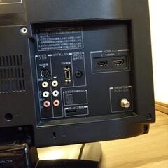 TOSHIBA REGZA 液晶カラーテレビ 19型 ケーブル付き - 家電