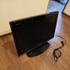 TOSHIBA REGZA 液晶カラーテレビ 19型 ケーブル付きの画像