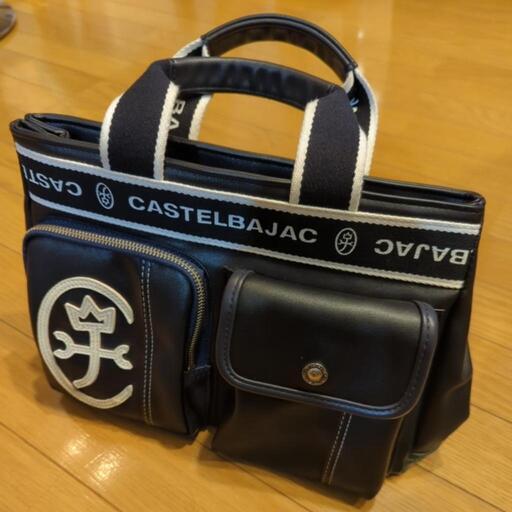 カステルバジャック ミニトートバッグ　ドライブトート　ゴルフカートバッグ　ポケット多数