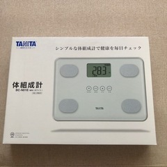 【ネット決済・配送可】タニタ　体重計
