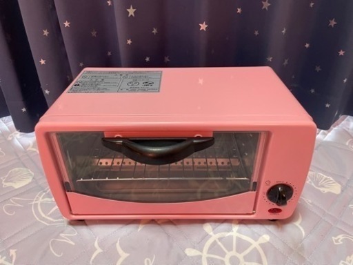 ピンク　オーブントースター