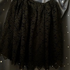 【ネット決済】黒のスカート 