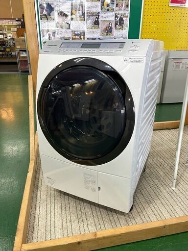 Panasonic NA-VX800AL 2020年製 ななめﾄﾞﾗﾑ式洗濯乾燥機 洗濯容量11.0kg 乾燥容量6.0kg 【愛品倶楽部柏店】