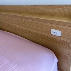 【値下げ】ニトリ　シングルベッドフレーム・マットレス