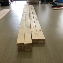 DIY材料木材2×4  10本