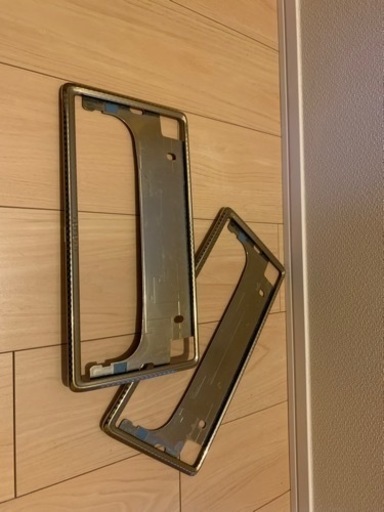 焼付塗装❗️トヨタ純正❗️ナンバーフレーム❗️