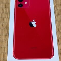 新品未使用iPhone11　レッド　128ＧＢ