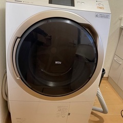 【ネット決済・配送可】Panasonic 乾燥機付きドラム式洗濯...