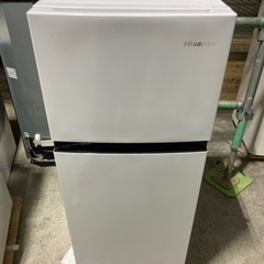 【ネット決済・配送可】ハイセンス　HB-B1202 冷蔵庫120ℓ