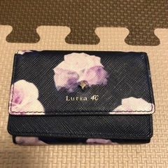 luria 4℃ 花柄財布
