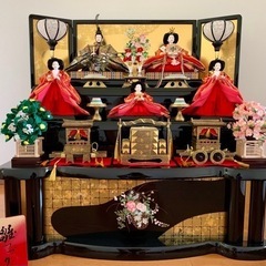 【ネット決済・配送可】ひな人形　伝統の八女人形会館