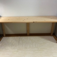 DIY木材　幅180cmの机
