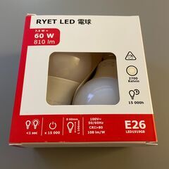 IKEA 電球 RYET リーエト