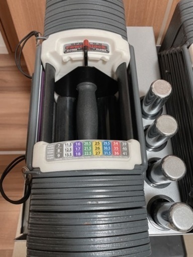 【直接引取希望】パワーブロック41kg　専用スタンド　インクラインベンチ　セット 直接引取希望】パワーブロック41kg 専用スタンド インクラインベンチ