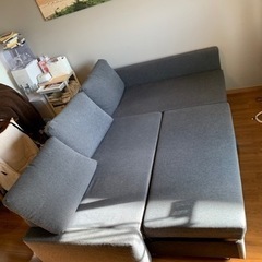 【ネット決済】IKEA FRIHETEN フリーヘーテン　ソファ...