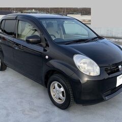 仙台☆H23パッソ2WD.黒.車検R4.10迄☆ETC.ナビ.T...