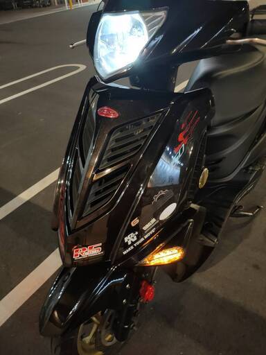 バイクシェアも可能　ＰGO 台湾　ティグラ150　現車確認大歓迎　爆速インジェクション車　130ｋｍ/h以上出ます　最新GPS機能付きETC2.0　デイトナUSB　ダンロップタイヤ前後新品　R5ファクトリーマフラー　マフラーガ－ド付き