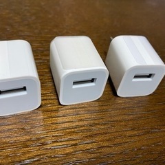 Apple 5W USB電源アダプタ　3個セット