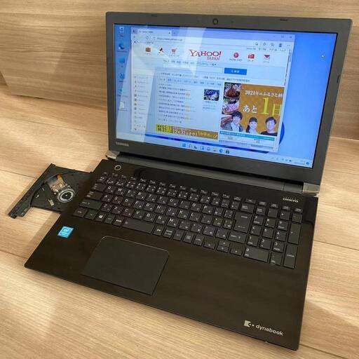 中古ノートパソコンdynabook  T45/CBS インテル新Celeron
