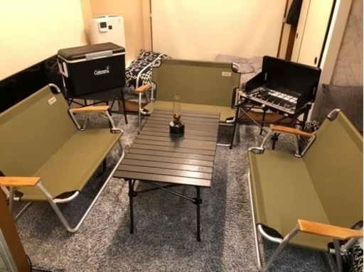 コールマンベンチ2脚セット