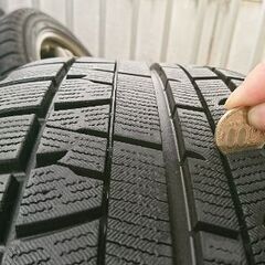 スタッドレスタイヤ215-45-17　100-5穴　4本
