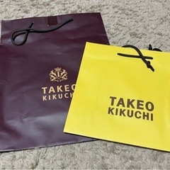 【中古】TAKEO KIKUCHI のショップ袋