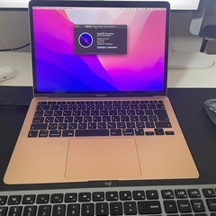 M1 Macbook Air ゴールド (Apple Care+...