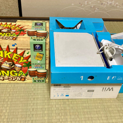 ニンテンドーWii  本体　コントローラー　ヌンチャク　ドンキーコング