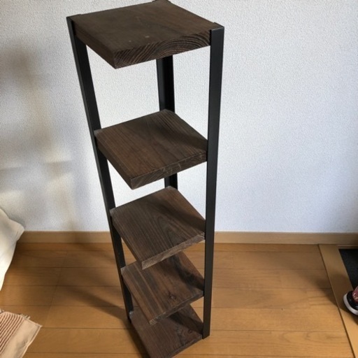 オーダーウォルナットシェルフ