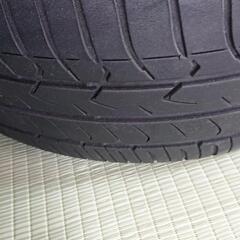 エスティマ純正ホイール、タイヤ 215/55R17