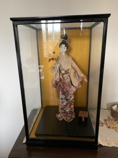 京風古代四季の花　藤鶴作