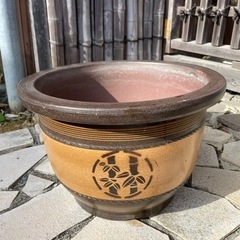 【植木鉢】アンティーク調 国産  陶器
