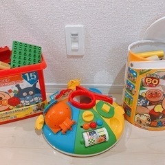 アンパンマン　おもちゃまとめ売り　積み木　ブロック　おもちゃ