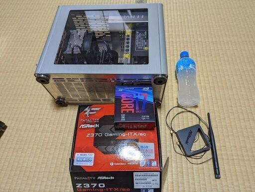 小型PC　MINI-ITX　Asrock Z370マザー　i7-8700k