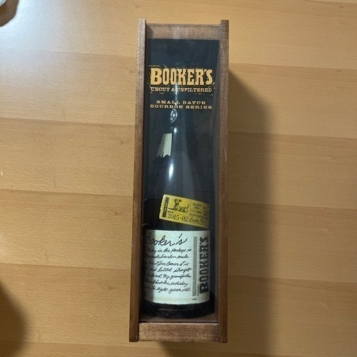 新品 ブッカーズ ブッカーズ 750ml 63.95度 木箱 バーボンウイスキー